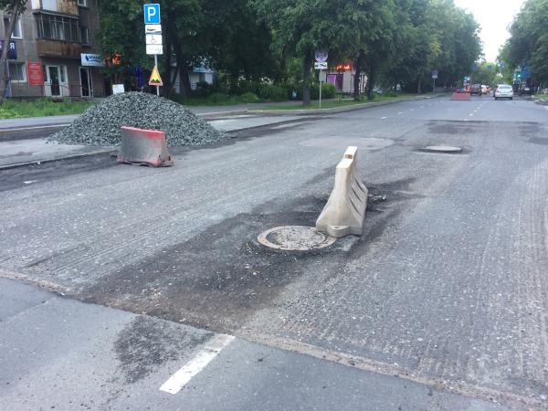 В Перми с начала сезона отремонтировано 300 тыс. кв. м дорог