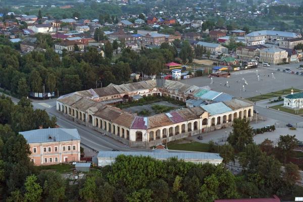 Реставрацию исторического здания Гостиного двора в Кунгуре оценили в 661 млн рублей