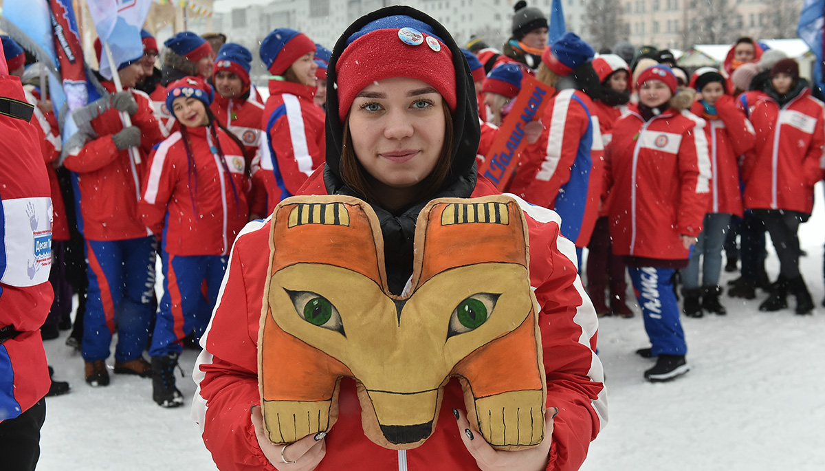 Волонтёры Прикамья присоединились к всероссийской патриотической акции «Снежный десант»