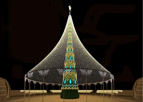 Изготовление купола для пермской новогодней ели обойдётся в 2,6 млн руб.  