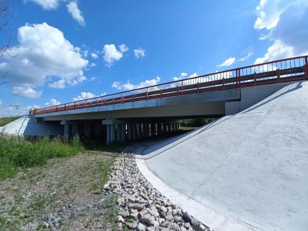 Завершён ремонт моста через Мулянку