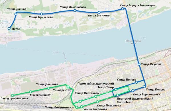 С 4 декабря в Перми изменится схема движения автобусов маршрута № 35