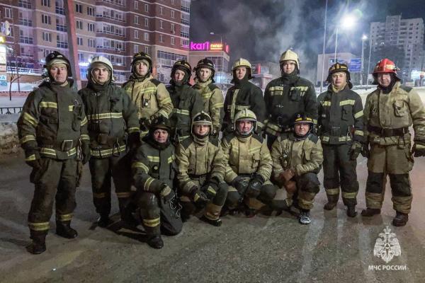 В Перми спасены на пожаре девять человек
