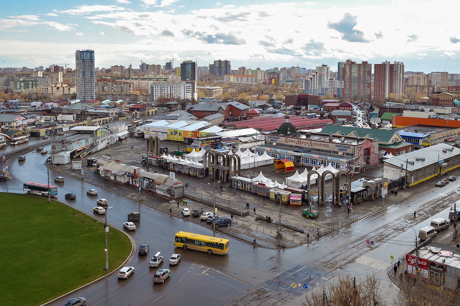 Проект развязки у Центрального рынка Перми оценён в 91,7 млн рублей 