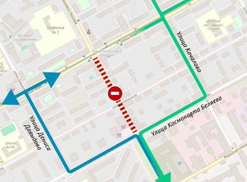 В Перми семь автобусных маршрутов пустят в объезд аварийного участка