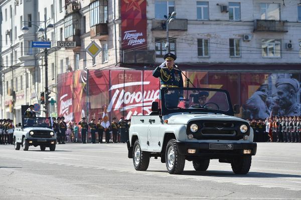В Перми состоялся парад в честь Дня Победы