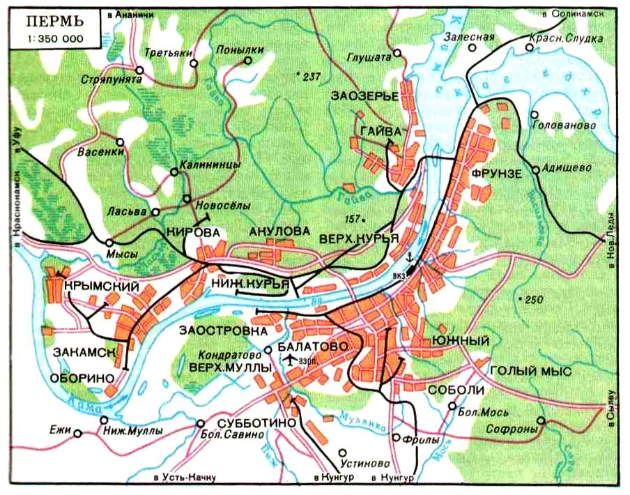 Революция 24 пермь карта