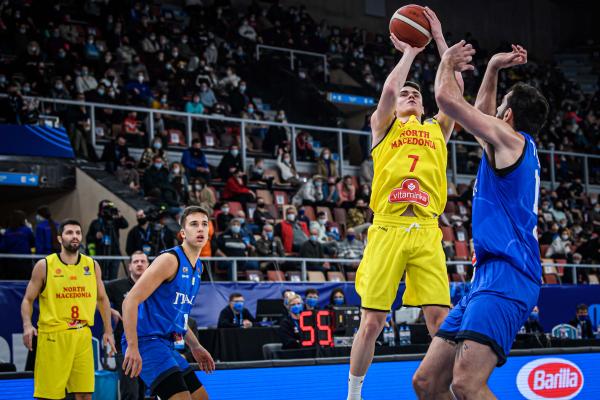 Сборная Италии по баскетболу в УДС «Молот» обыграла Северную Македонию