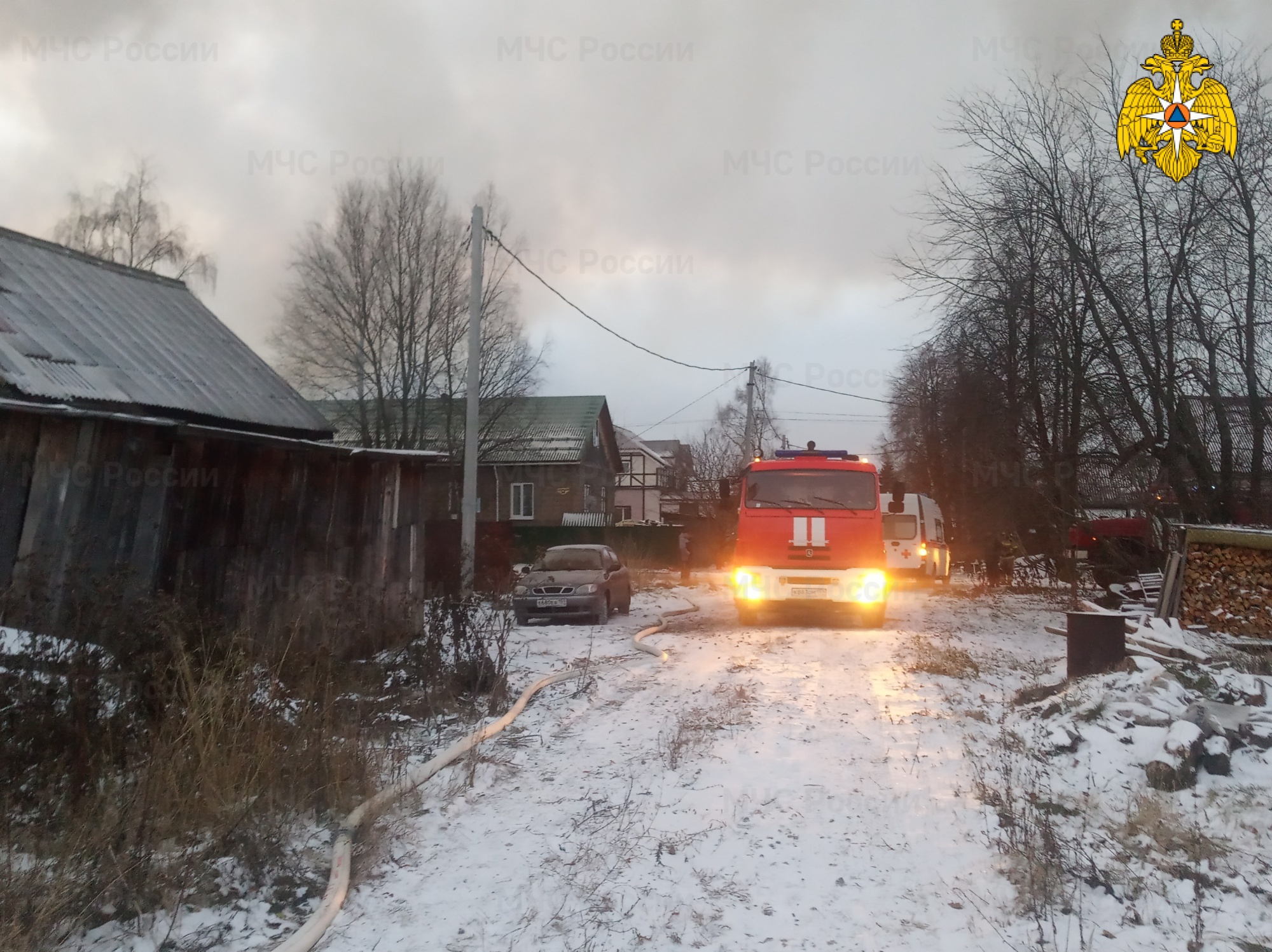 В Перми в частном доме на пожаре погиб человек | 16.11.2022 | Пермь -  БезФормата